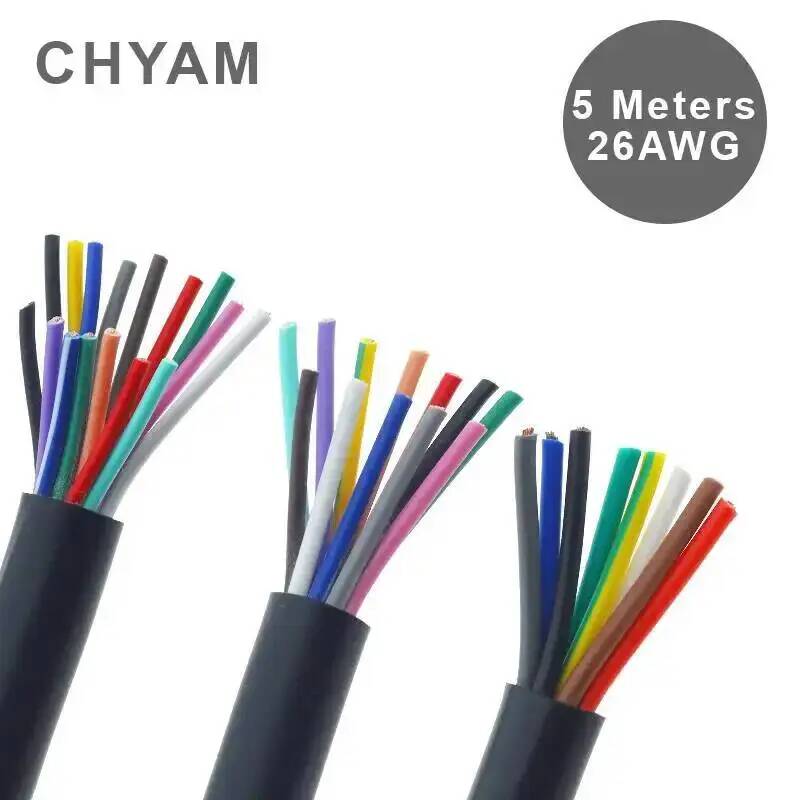 Cable Gland Waterproof - Cáp Đen 26AWG 0.12mm2 Dây Đồng