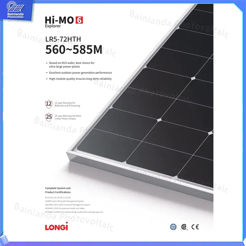 LONGi Solar Panel Hi-MO X6 Exp - đánh giá và giá Longi Panel Lr5
