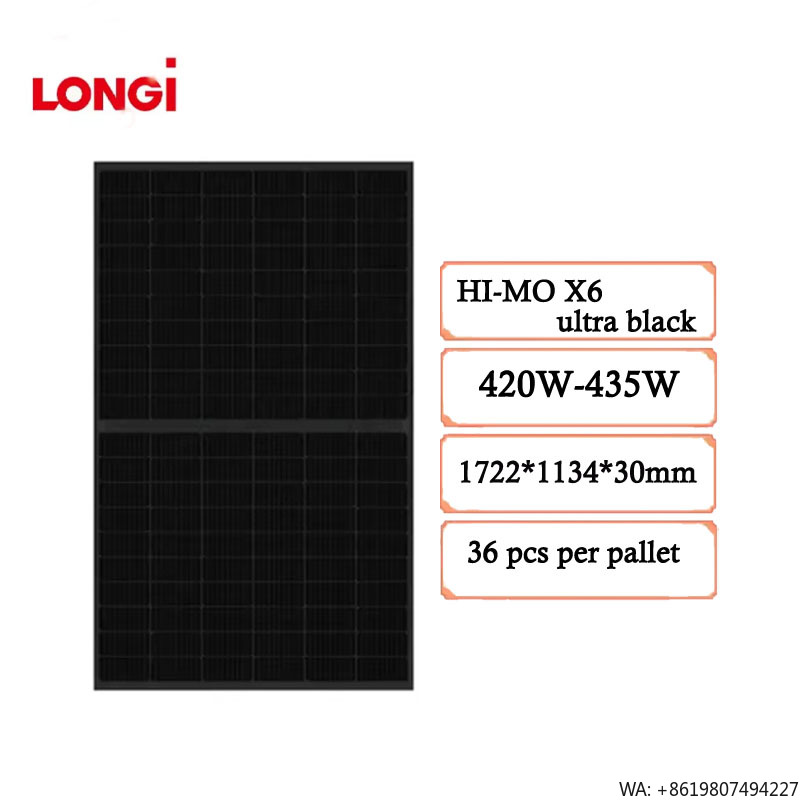Longi Hi-MO X6 Artist LR5-54HT - đánh giá và giá Longi Panel Lr5