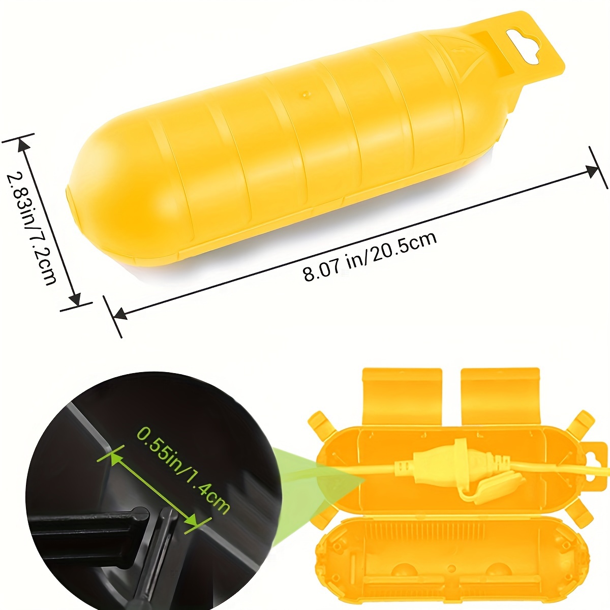 Extension Yellow Cord Safety C - đánh giá và giá Cable Gland Waterproof