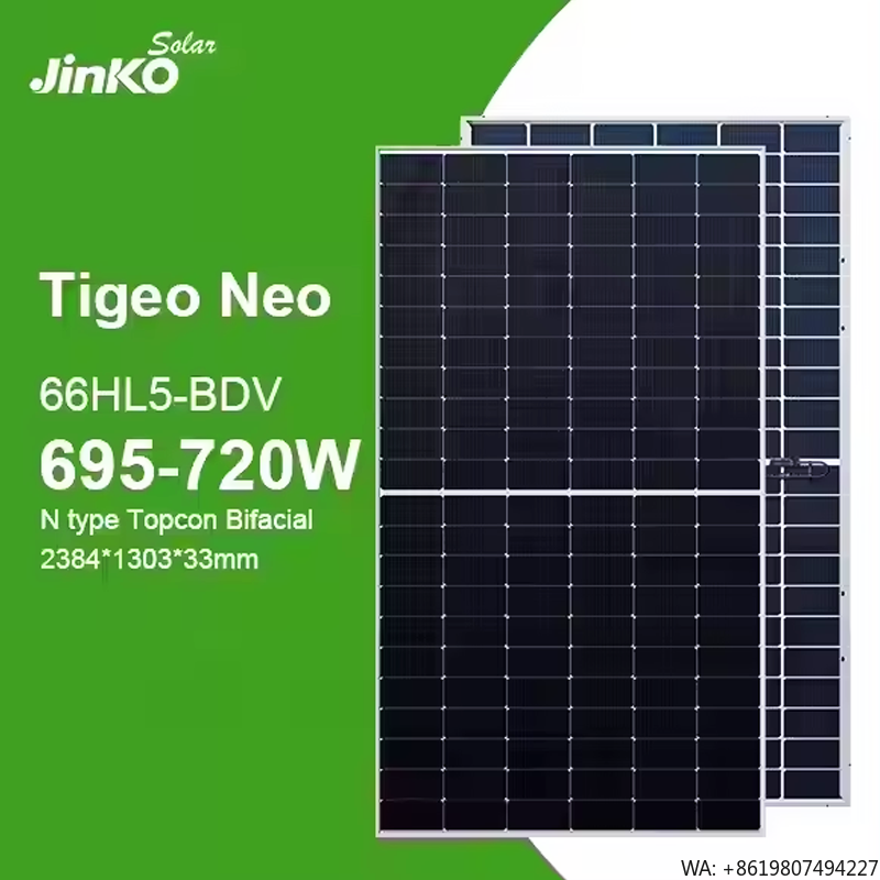 Jinko Tiger Neo N-type 66HL5-B - đánh giá và giá Jinko Solar Panel Tiger Neo
