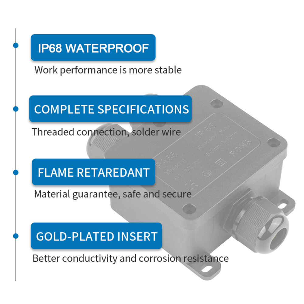 IP68 Outdoor Waterproof Juncti - đánh giá và giá Cable Gland Waterproof