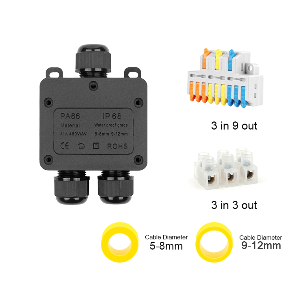 IP68 Outdoor Waterproof Juncti - đánh giá và giá Cable Gland Waterproof