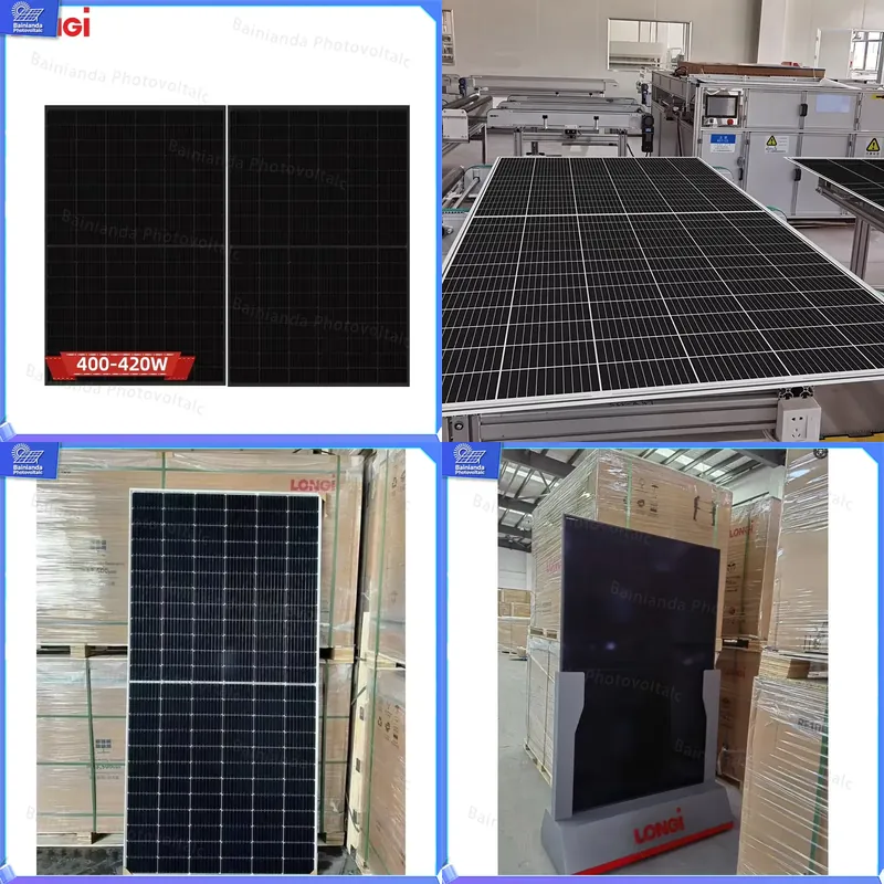 Longi 400W 405W 410W 415W 420W - đánh giá và giá Longi Panel Lr5