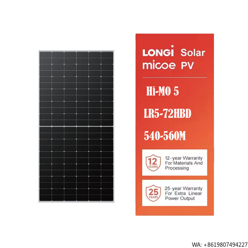Longi  Hi-MO 5 LR5-72HBD 540-5 - đánh giá và giá Longi Panel Lr5