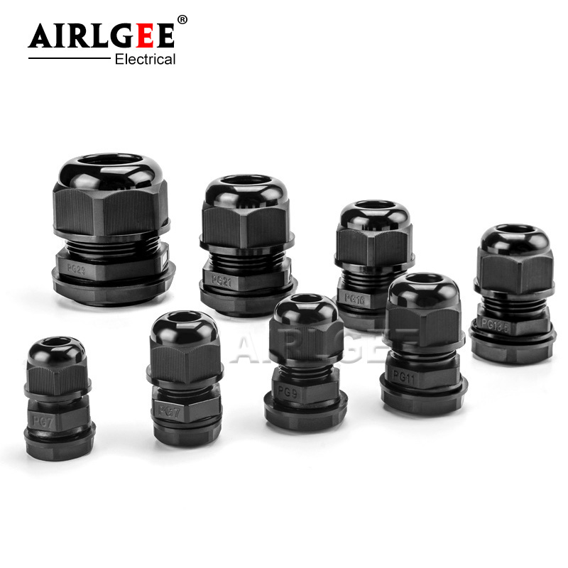 10 Chiếc Trắng Nylon Đen Đầu N - đánh giá và giá Cable Gland Waterproof