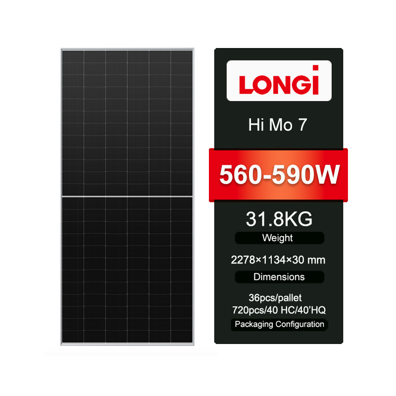 Longi HiMo 7 Solar Panels With - đánh giá và giá Longi Panel Lr5